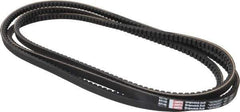 Browning - Section BX, 21/32" Wide, 143" Outside Length, Gripnotch V-Belt - Rubber Compound, Gripnotch, No. BX140 - USA Tool & Supply