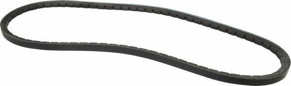 Browning - Section 5VX, 5/8" Wide, 51" Outside Length, Gripnotch V-Belt - Rubber Compound, 358 Gripnotch, No. 5VX510 - USA Tool & Supply