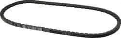 Browning - Section 3VX, 3/8" Wide, 32" Outside Length, Gripnotch V-Belt - Rubber Compound, 358 Gripnotch, No. 3VX315 - USA Tool & Supply