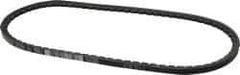 Browning - Section 3VX, 3/8" Wide, 32" Outside Length, Gripnotch V-Belt - Rubber Compound, 358 Gripnotch, No. 3VX315 - USA Tool & Supply