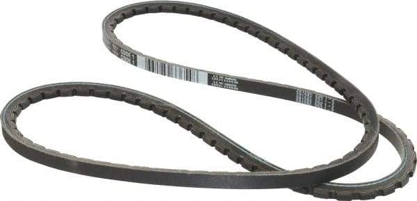 Browning - Section 3VX, 3/8" Wide, 48" Outside Length, Gripnotch V-Belt - Rubber Compound, 358 Gripnotch, No. 3VX475 - USA Tool & Supply