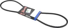 Browning - Section 3VX, 3/8" Wide, 50" Outside Length, Gripnotch V-Belt - Rubber Compound, 358 Gripnotch, No. 3VX500 - USA Tool & Supply