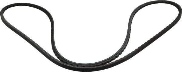 Browning - Section 3VX, 3/8" Wide, 67" Outside Length, Gripnotch V-Belt - Rubber Compound, 358 Gripnotch, No. 3VX670 - USA Tool & Supply