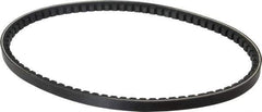 Browning - Section AX, 1/2" Wide, 28" Outside Length, Gripnotch V-Belt - Rubber Compound, Gripnotch, No. AX26 - USA Tool & Supply