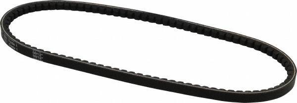 Browning - Section AX, 1/2" Wide, 33" Outside Length, Gripnotch V-Belt - Rubber Compound, Gripnotch, No. AX31 - USA Tool & Supply