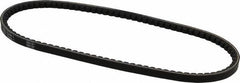 Browning - Section AX, 1/2" Wide, 33" Outside Length, Gripnotch V-Belt - Rubber Compound, Gripnotch, No. AX31 - USA Tool & Supply