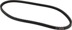 Browning - Section AX, 1/2" Wide, 36" Outside Length, Gripnotch V-Belt - Rubber Compound, Gripnotch, No. AX34 - USA Tool & Supply