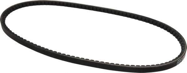 Browning - Section AX, 1/2" Wide, 38" Outside Length, Gripnotch V-Belt - Rubber Compound, Gripnotch, No. AX36 - USA Tool & Supply