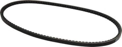 Browning - Section AX, 1/2" Wide, 38" Outside Length, Gripnotch V-Belt - Rubber Compound, Gripnotch, No. AX36 - USA Tool & Supply