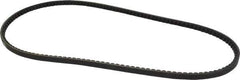 Browning - Section AX, 1/2" Wide, 48" Outside Length, Gripnotch V-Belt - Rubber Compound, Gripnotch, No. AX46 - USA Tool & Supply