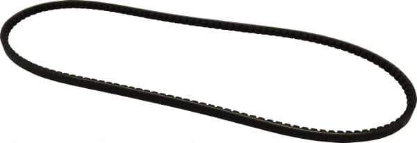 Browning - Section AX, 1/2" Wide, 50" Outside Length, Gripnotch V-Belt - Rubber Compound, Gripnotch, No. AX48 - USA Tool & Supply