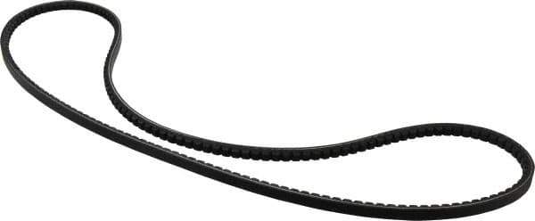 Browning - Section AX, 1/2" Wide, 62" Outside Length, Gripnotch V-Belt - Rubber Compound, Gripnotch, No. AX60 - USA Tool & Supply