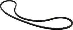 Browning - Section AX, 1/2" Wide, 62" Outside Length, Gripnotch V-Belt - Rubber Compound, Gripnotch, No. AX60 - USA Tool & Supply