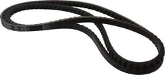 Browning - Section AX, 1/2" Wide, 64" Outside Length, Gripnotch V-Belt - Rubber Compound, Gripnotch, No. AX62 - USA Tool & Supply