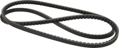Browning - Section AX, 1/2" Wide, 66" Outside Length, Gripnotch V-Belt - Rubber Compound, Gripnotch, No. AX64 - USA Tool & Supply