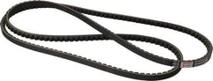 Browning - Section AX, 1/2" Wide, 77" Outside Length, Gripnotch V-Belt - Rubber Compound, Gripnotch, No. AX75 - USA Tool & Supply