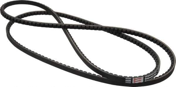 Browning - Section AX, 1/2" Wide, 87" Outside Length, Gripnotch V-Belt - Rubber Compound, Gripnotch, No. AX85 - USA Tool & Supply