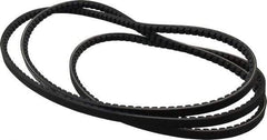 Browning - Section AX, 1/2" Wide, 107" Outside Length, Gripnotch V-Belt - Rubber Compound, Gripnotch, No. AX105 - USA Tool & Supply