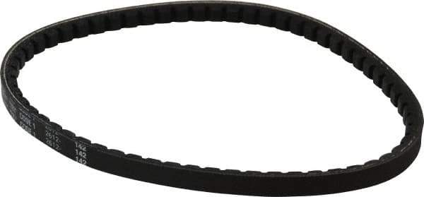 Browning - Section AX, 1/2" Wide, 25" Outside Length, Gripnotch V-Belt - Rubber Compound, Gripnotch, No. AX23 - USA Tool & Supply