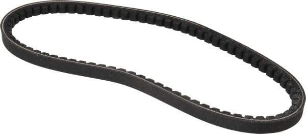 Browning - Section AX, 1/2" Wide, 26" Outside Length, Gripnotch V-Belt - Rubber Compound, Gripnotch, No. AX24 - USA Tool & Supply