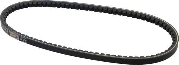 Browning - Section AX, 1/2" Wide, 29" Outside Length, Gripnotch V-Belt - Rubber Compound, Gripnotch, No. AX27 - USA Tool & Supply