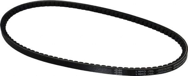 Browning - Section AX, 1/2" Wide, 34" Outside Length, Gripnotch V-Belt - Rubber Compound, Gripnotch, No. AX32 - USA Tool & Supply