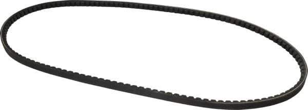 Browning - Section AX, 1/2" Wide, 51" Outside Length, Gripnotch V-Belt - Rubber Compound, Gripnotch, No. AX49 - USA Tool & Supply
