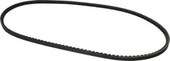 Browning - Section AX, 1/2" Wide, 51" Outside Length, Gripnotch V-Belt - Rubber Compound, Gripnotch, No. AX49 - USA Tool & Supply