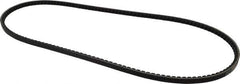 Browning - Section AX, 1/2" Wide, 52" Outside Length, Gripnotch V-Belt - Rubber Compound, Gripnotch, No. AX50 - USA Tool & Supply