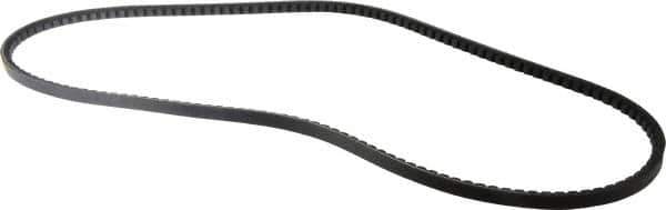 Browning - Section AX, 1/2" Wide, 54" Outside Length, Gripnotch V-Belt - Rubber Compound, Gripnotch, No. AX52 - USA Tool & Supply