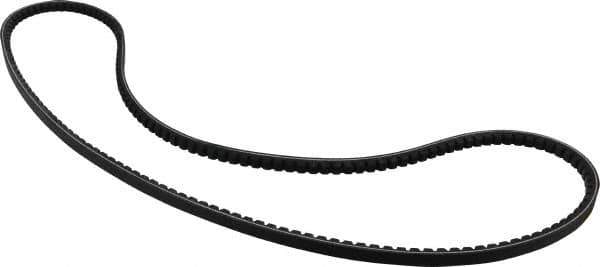 Browning - Section AX, 1/2" Wide, 60" Outside Length, Gripnotch V-Belt - Rubber Compound, Gripnotch, No. AX58 - USA Tool & Supply