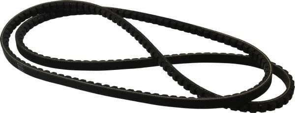 Browning - Section AX, 1/2" Wide, 69" Outside Length, Gripnotch V-Belt - Rubber Compound, Gripnotch, No. AX67 - USA Tool & Supply