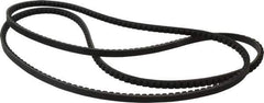 Browning - Section AX, 1/2" Wide, 90" Outside Length, Gripnotch V-Belt - Rubber Compound, Gripnotch, No. AX88 - USA Tool & Supply