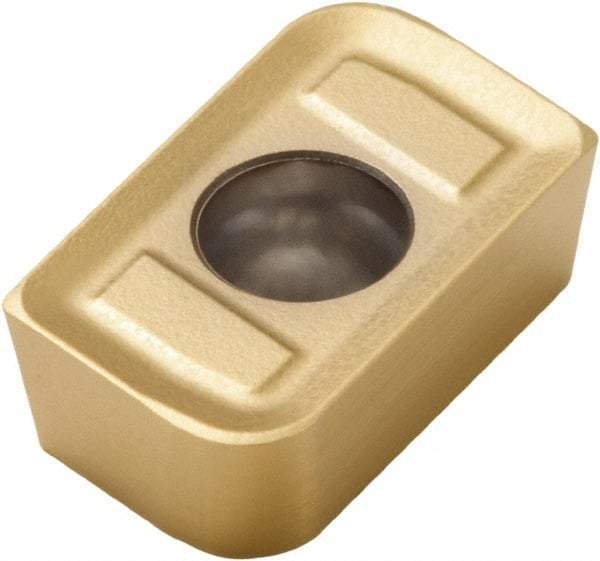 Seco - XCMX13T330 M11 Grade F40M Carbide Milling Insert - TiAlN/TiN Finish, 0.172" Thick, 0.118" Corner Radius - USA Tool & Supply