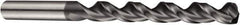 DORMER - 5.2mm 130° Cobalt Jobber Drill - AlCrN Finish, Right Hand Cut, Spiral Flute, Straight Shank, 86mm OAL, Special Type Point - USA Tool & Supply