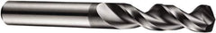 DORMER - 0.6102" 130° Spiral Flute Cobalt Screw Machine Drill Bit - AlCrN Finish, Right Hand Cut, 58mm Flute Length, 115mm OAL, Special Type Point, Straight Shank - USA Tool & Supply