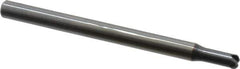 OSG - 5mm, 4 Flute, Single End, Solid Carbide, 1.2mm Corner Radius End Mill - 80mm OAL, 2mm LOC, Right Hand Cut, 12.5mm Extended Reach - USA Tool & Supply