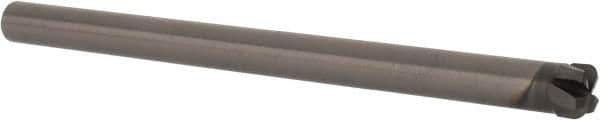 OSG - 7mm, 4 Flute, Single End, Solid Carbide, 1.5mm Corner Radius End Mill - 90mm OAL, 3mm LOC, Right Hand Cut, - USA Tool & Supply