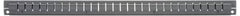 Vidmar - Tool Box Steel Drawer Divider - 2-5/8" Wide x 25-1/2" Deep x 1-7/8" High, Gray, For Vidmar Cabinets - USA Tool & Supply