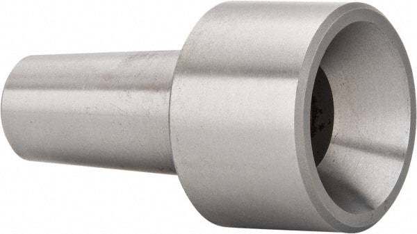 Riten - 5MT Taper, 3/4 to 1-1/2" Point Diam, Hardened Tool Steel Lathe Female Point - 1-1/4" OAL - USA Tool & Supply