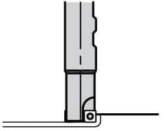 Kennametal - SPET3125 GB2 Grade KC520M Carbide Milling Insert - TiAlN Finish, 0.1563" Thick, 10mm Inscribed Circle, 0.8mm Corner Radius - USA Tool & Supply