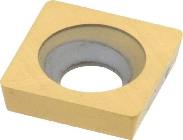 Kennametal - SPEB422 Grade KC725M Carbide Milling Insert - TiN/TiCN/TiN Finish, 0.1252" Thick, 1/2" Inscribed Circle, 0.8mm Corner Radius - USA Tool & Supply