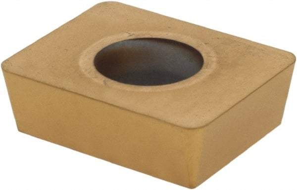 Kennametal - XPCW150412 Grade KC725M Carbide Milling Insert - TiN/TiCN/TiN Finish, 3/16" Thick, 1.2mm Corner Radius - USA Tool & Supply