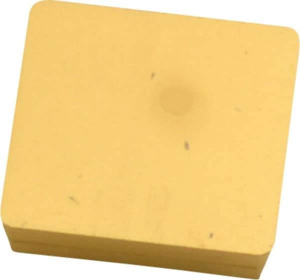 Kennametal - SPG422 Grade KC725M Carbide Milling Insert - TiN/TiCN/TiN Finish, 0.1252" Thick, 1/2" Inscribed Circle, 0.8mm Corner Radius - USA Tool & Supply