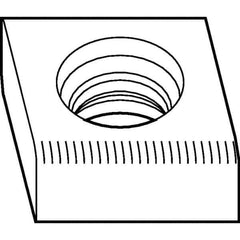 Kennametal - CNHQ1205 Grade KC725M Carbide Milling Insert - TiN/TiCN/TiN Finish, 0.2126" Thick, 10mm Inscribed Circle, 0.8mm Corner Radius - USA Tool & Supply