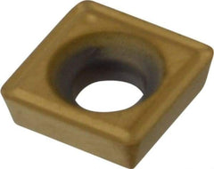 Kennametal - SDCH26152 LD Grade KC725M Carbide Milling Insert - TiN/TiCN/TiN Finish, 0.0937" Thick, 0.3272" Inscribed Circle, 0.79mm Corner Radius - USA Tool & Supply