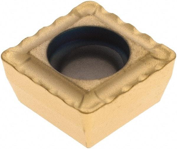 Komet - SOEX090408 13 Grade BK8425 Carbide Indexable Drill Insert - TiAlN/TiN Finish, Square, 3/8" Inscribed Circle - USA Tool & Supply