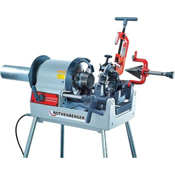 Rothenberger - Pipe Threading Machines Maximum Pipe Size Capacity (Inch): 4 Minimum Pipe Size Capacity (Inch): 1/2 - USA Tool & Supply