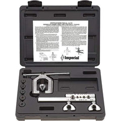 Imperial - Flaring Tools & Tube Expanders Type: Double Flaring Tool Kit Maximum Pipe Capacity (Inch): 1/2 - USA Tool & Supply