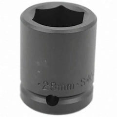 SK - Impact Socket - 3/4"DR 28MM IMPACT SOCKET - USA Tool & Supply
